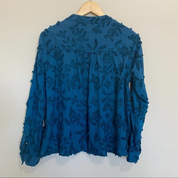 Anthropologie Pilcro Whitney Textured Top - Picture 3 of 6